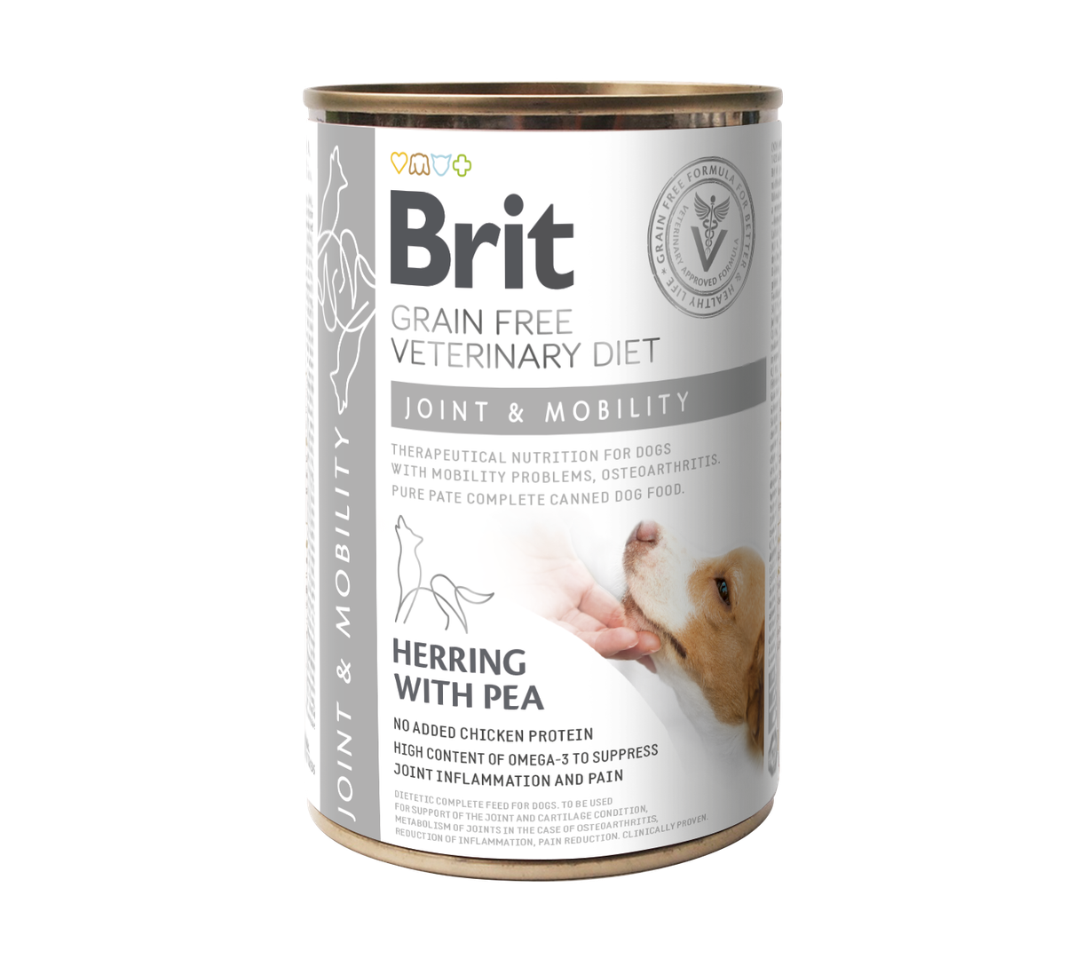 Brit GF Veterinary Diets Dog Joint & Mobility konzerv
