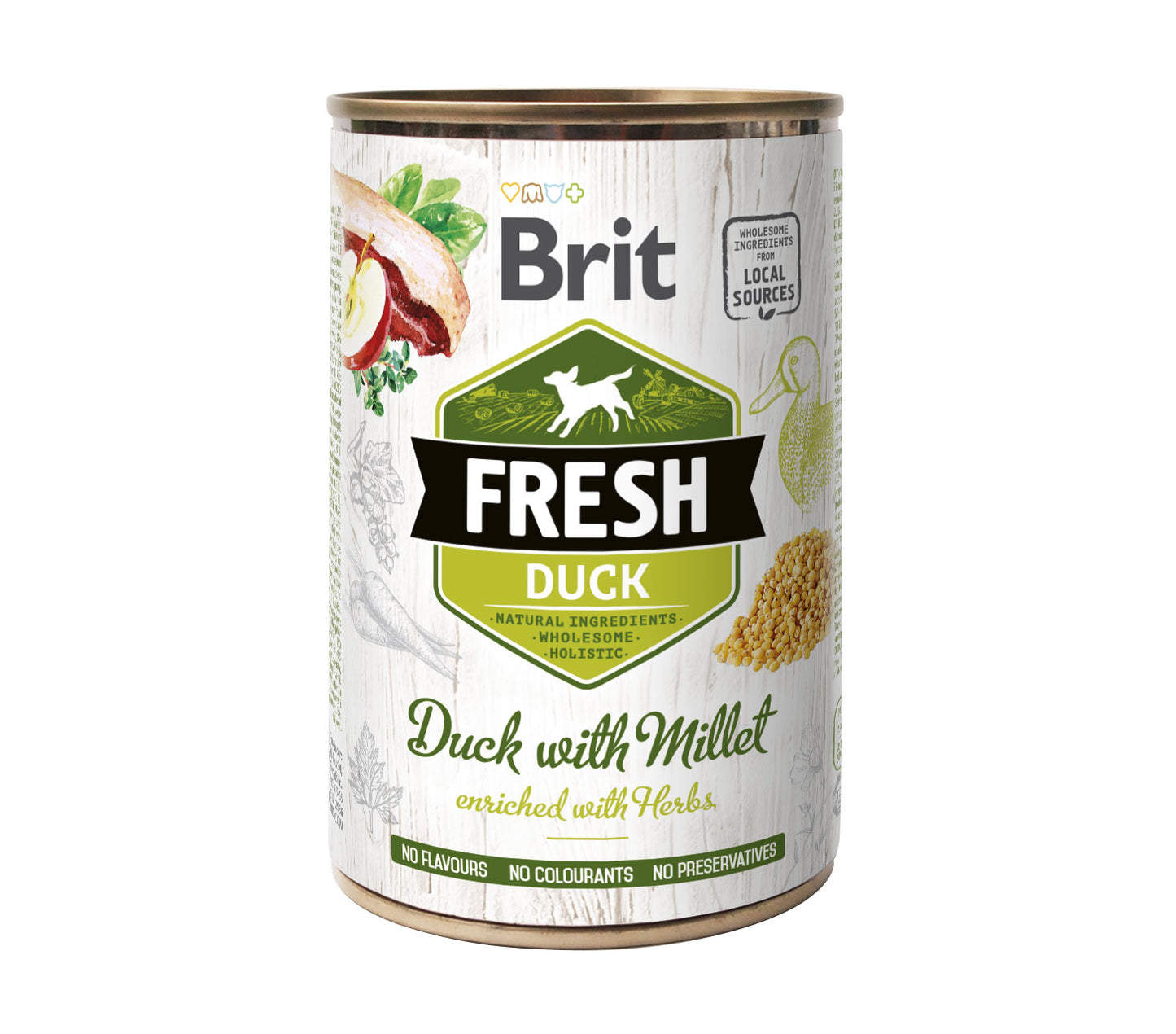 Brit Fresh konzerv KACSA KÖLESSEL