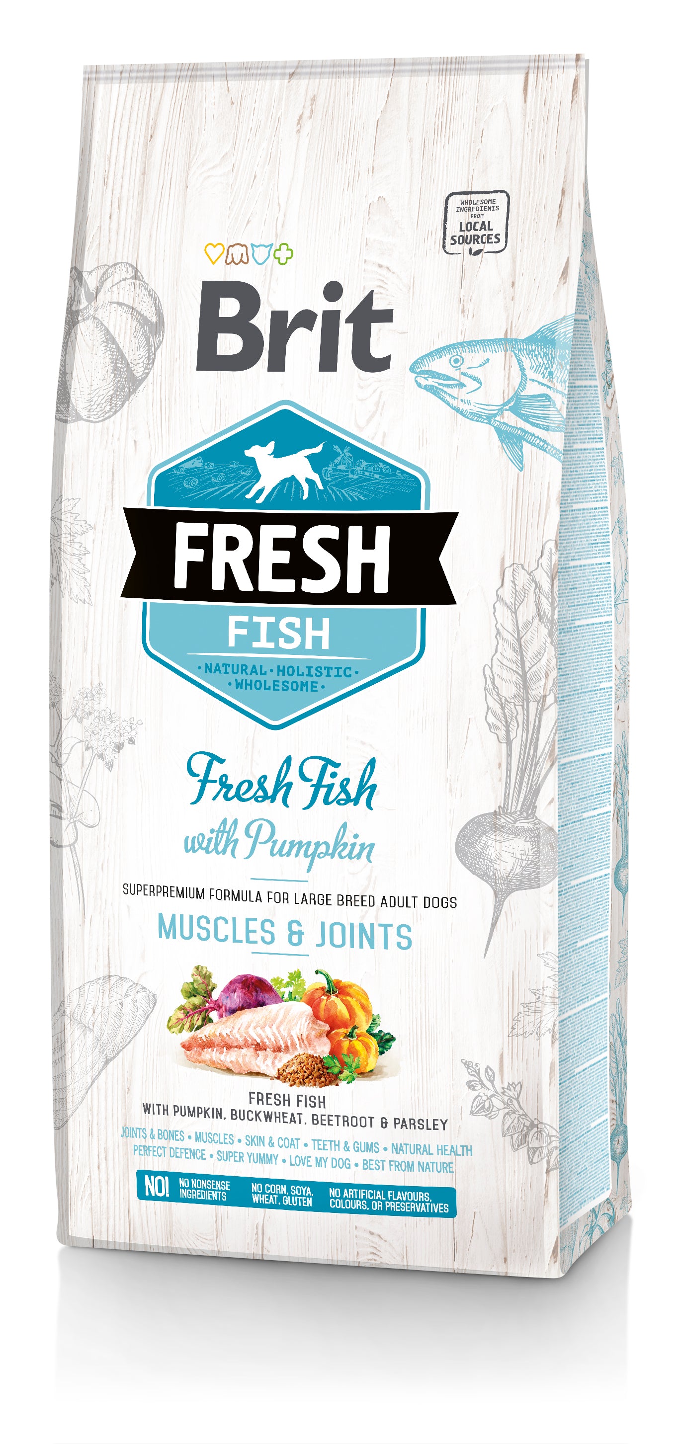Brit Fresh LARGE BREED HAL & SÜTŐTÖK