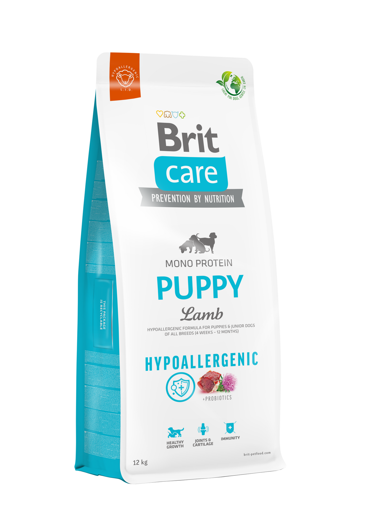 Brit Care Puppy Hipoallergén BÁRÁNY & RIZS