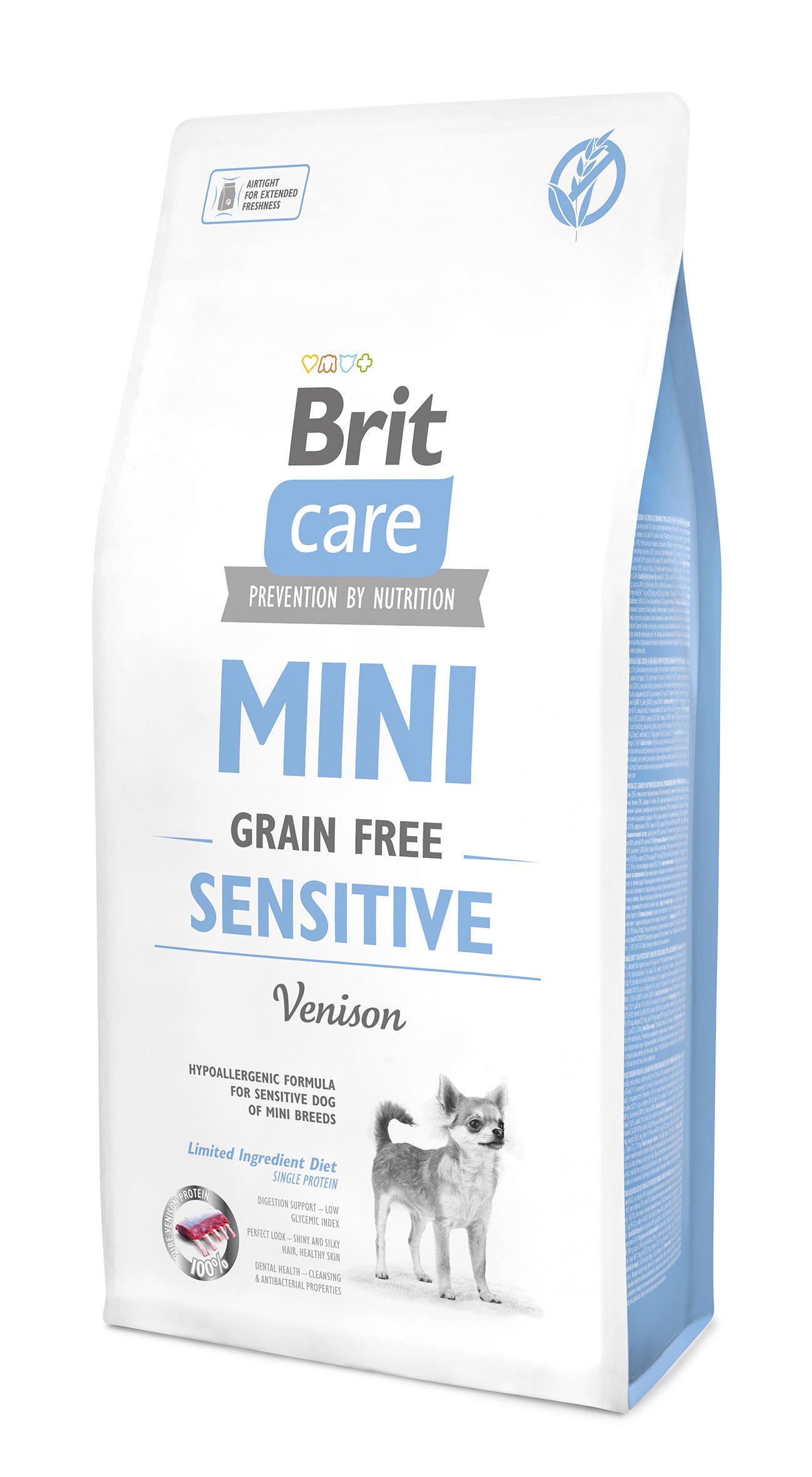 Brit Care MINI - Sensitive SZARVAS Hipoallergén, Gabonamentes