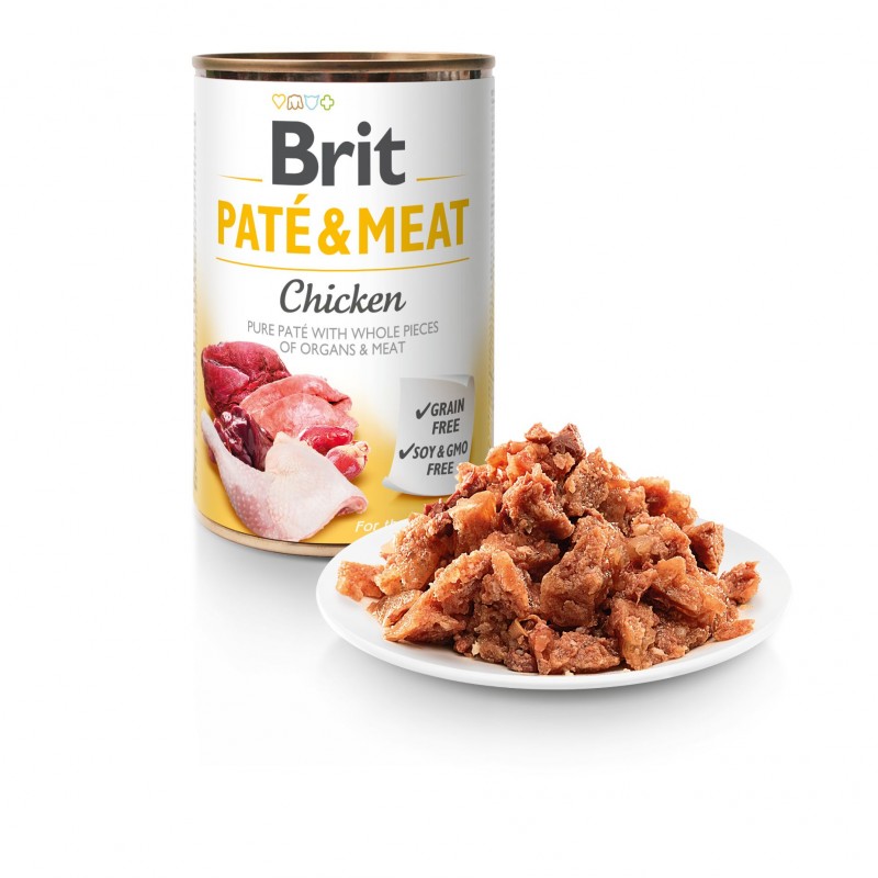 Brit Paté & Meat 800 g CSIRKE