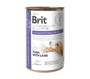 Brit GF Veterinary Diets Dog<br> Gastrointestinal-Low fat konzerv