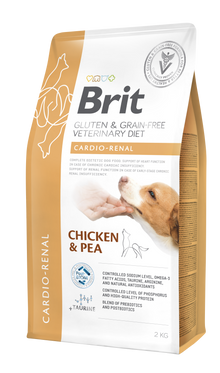 Brit GF Veterinary Diets Dog Cardio - Renal