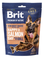 BRIT Premium by Nature Félnedves jutalomfalat kutyáknak Lazac kaporral 180 g