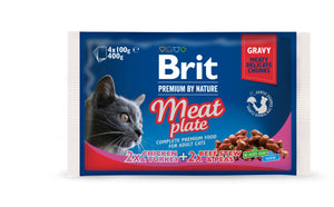 Brit Premium<br>MEAT PLATE 4x100 g