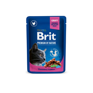 Brit Premium Cat Gravy<br>CSIRKE & PULYKA