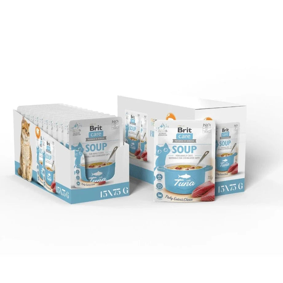 Brit Care Cat Soup with Tuna 75 g