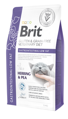Brit GF Veterinary Diets CAT Gastrointestinal-low fat