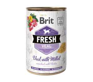 Brit Fresh konzerv 6x400 g<br>BORJÚHÚS KÖLESSEL