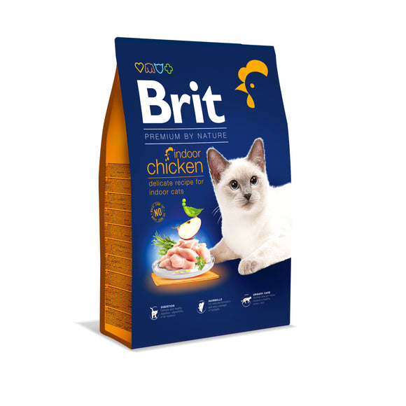 Brit Premium by Nature Cat <br>INDOOR Chicken<br>CSIRKE
