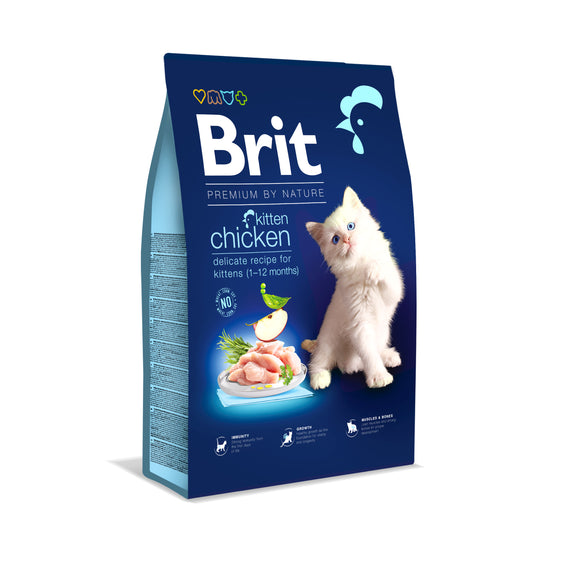 Brit Premium by Nature Cat <br>KITTEN Chicken<br>CSIRKE