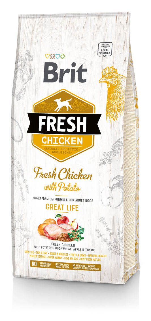 Brit Fresh ADULT CSIRKE & BURGONYA