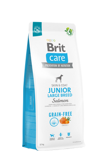 Brit Care Grain-Free Junior Large Breed<br>Salmon & Potato<br><i>Grain-free - Gabonamentes</i>