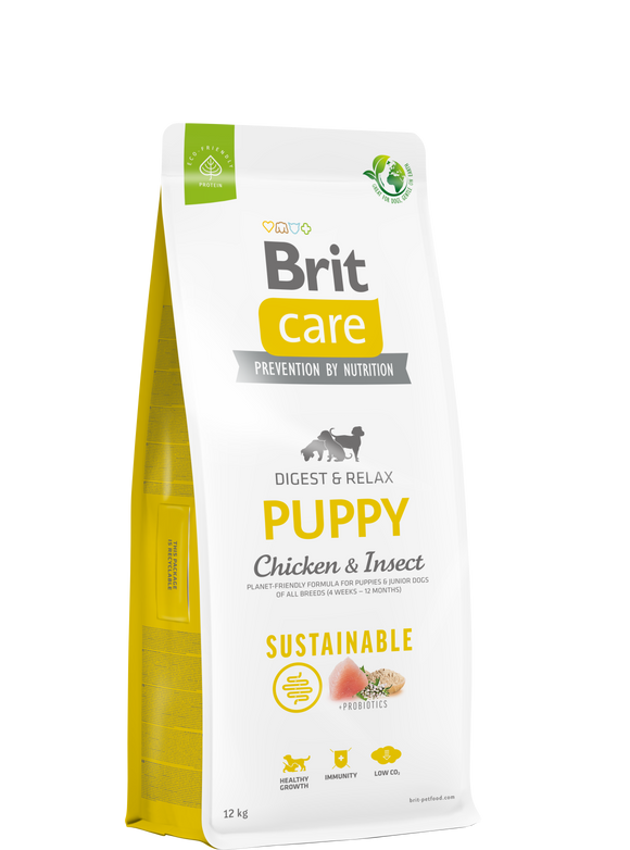 Brit Care PUPPY <br>Chicken & Insect<br><i>Sustainable - Fenntartható</i>
