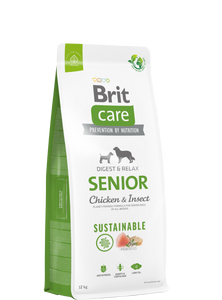Brit Care SENIOR <br>Chicken & Insect<br><i>Sustainable - Fenntartható</i>