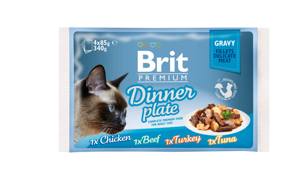 Brit Premium Gravy<br>DINNER PLATE 4x85 gr